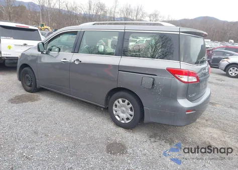 2014 Nissan Quest S from USA, damaged, VIN JN8AE2KP1E9103897